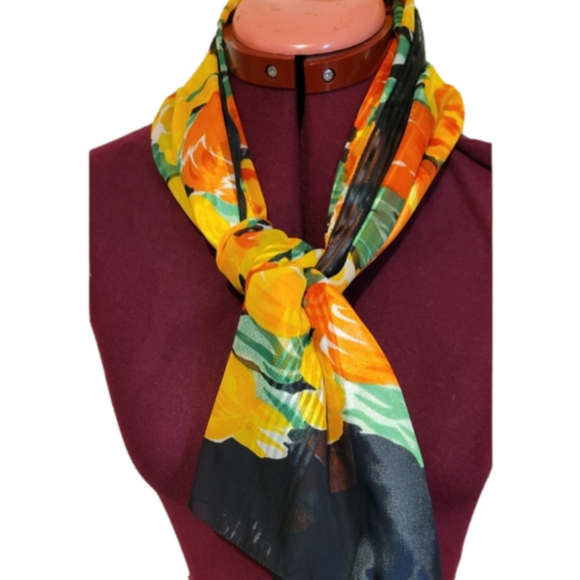 Accessories - Floral lightweight scarf